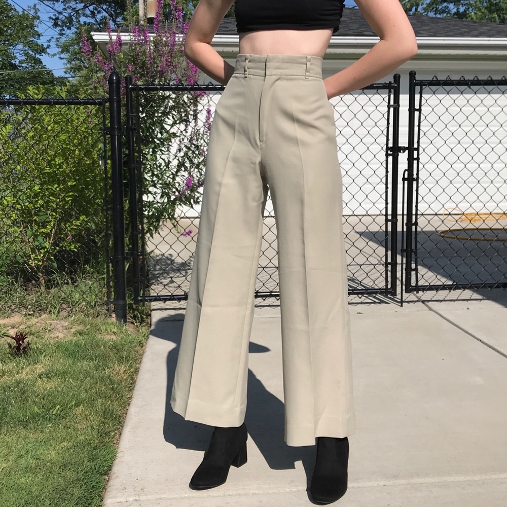 Vint. Sage Trousers